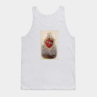 Immaculate Heart of Mary Blessed Mother Catholic Vintage Tank Top